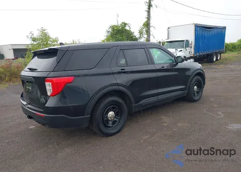 2020 Ford Police Interceptor из США, поврежденный, VIN 1FM5K8AWXLGC34638